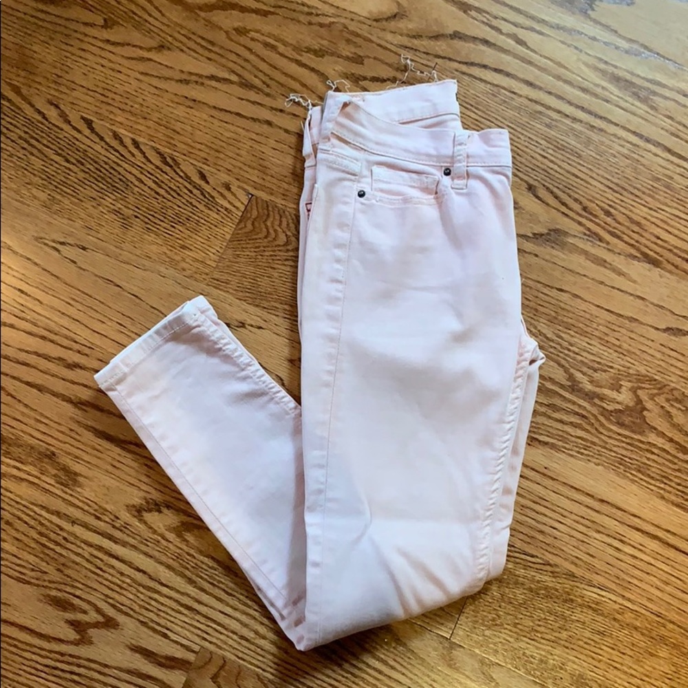 Pink jeans